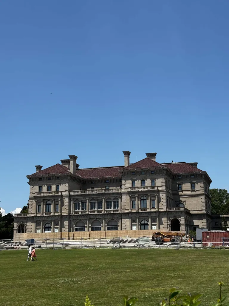 The Breakers mansion in Newport, Rhode Island, the Vanderbilt summer cottage