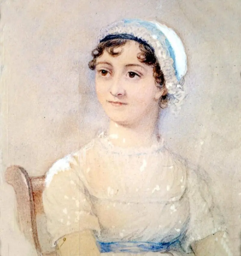 Cassandra Austen's watercolour portrait of her sister Jane Austen