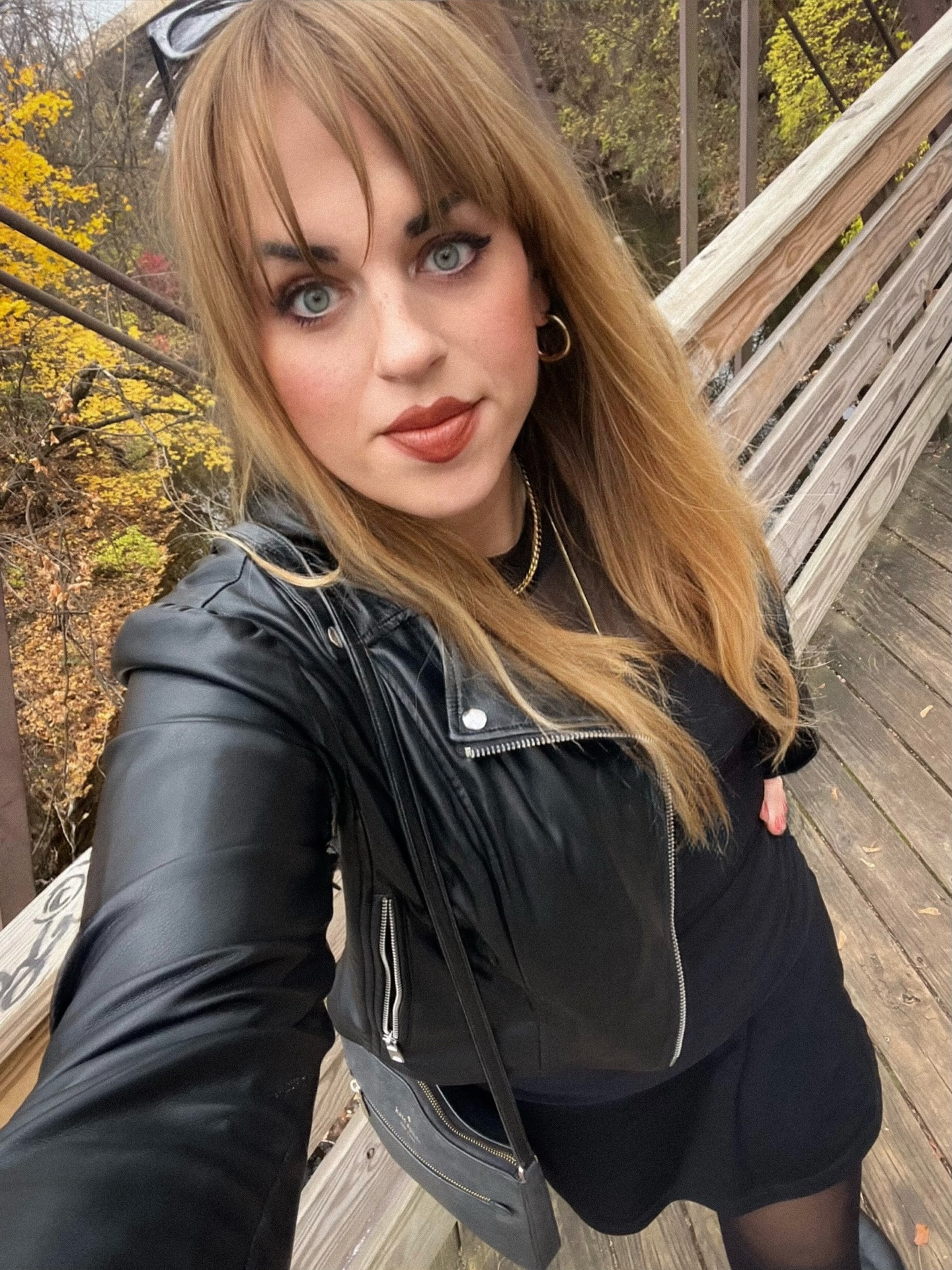Emma Shorebreak walking along the canal path in Phoenixville Pennsylvania