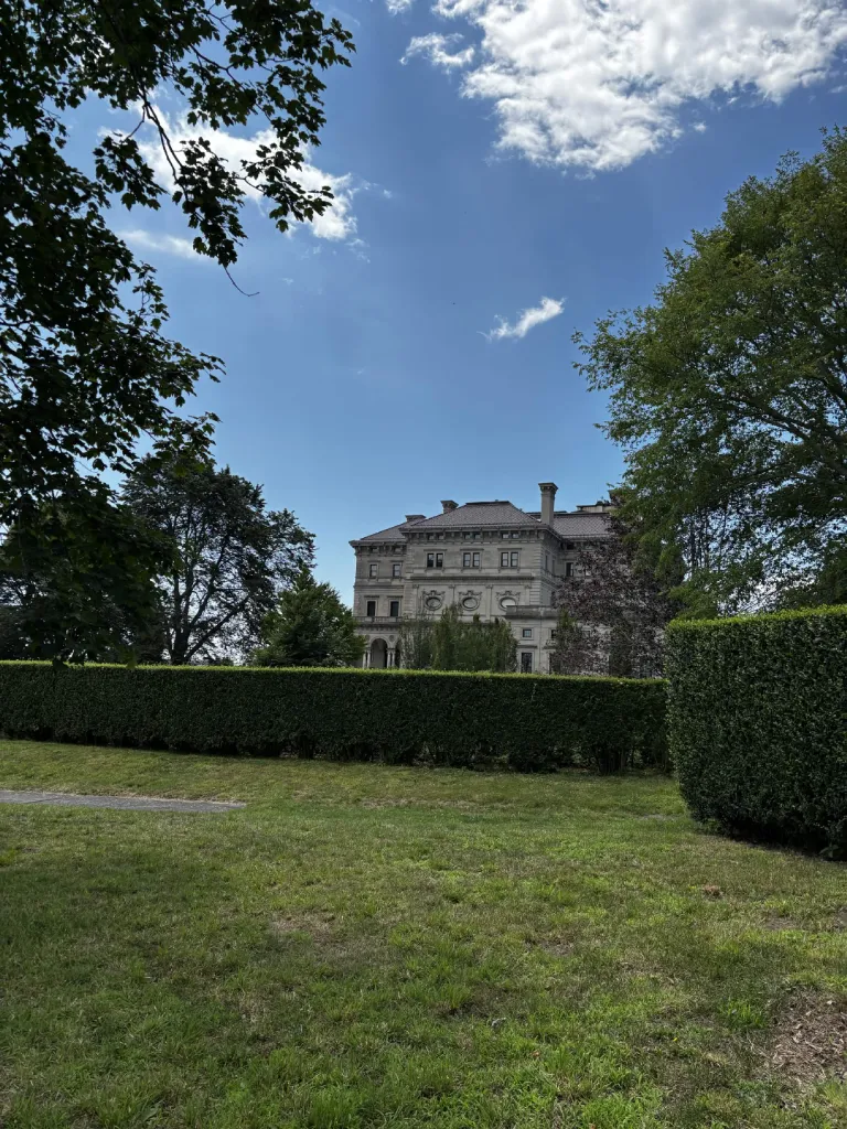 A Gilded Age mansion along Bellevue Avenue in Newport, Rhode Island