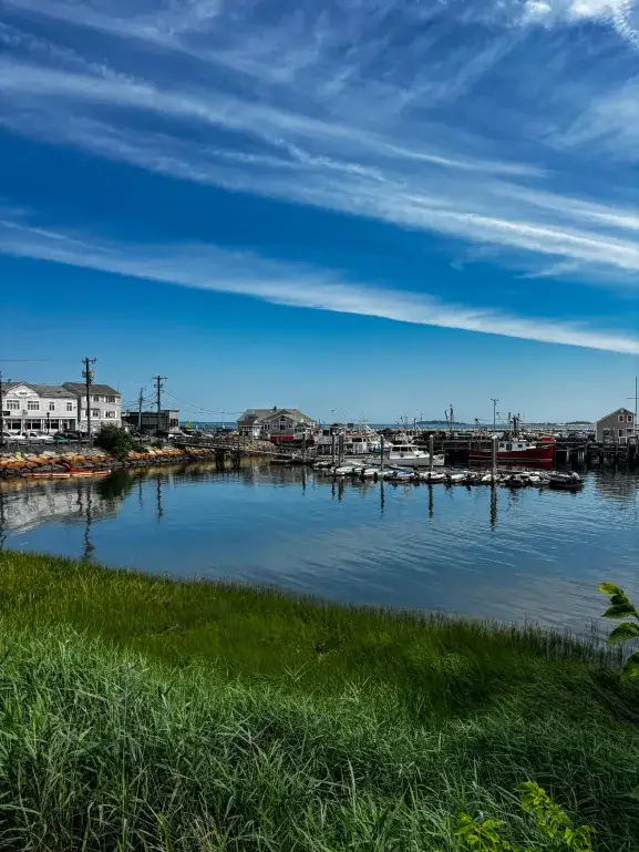A view of Plymouth Harbor