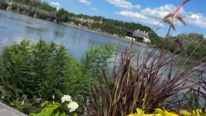 The Delaware River at New Hope, Pennsylvania